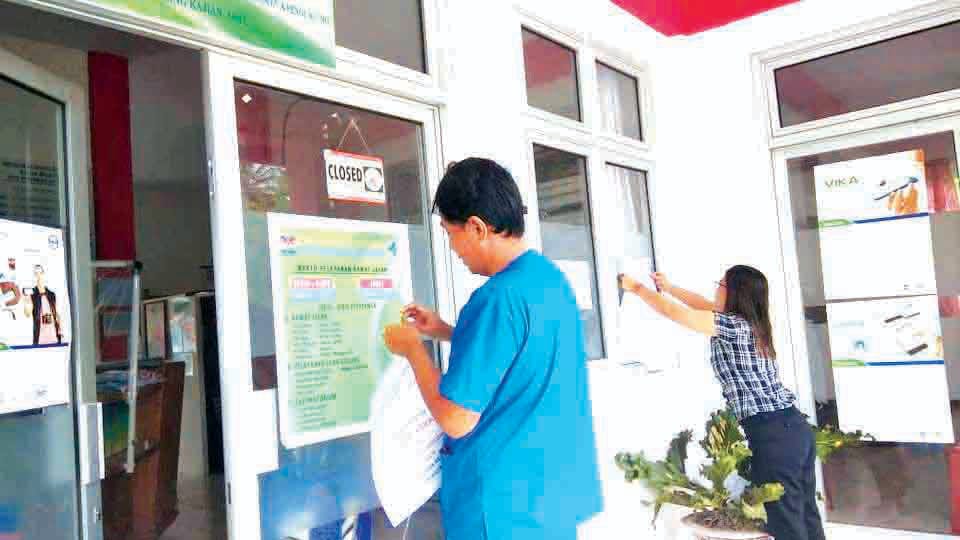 Diduga Diancam, Puskesmas Ratatotok Mogok Kerja